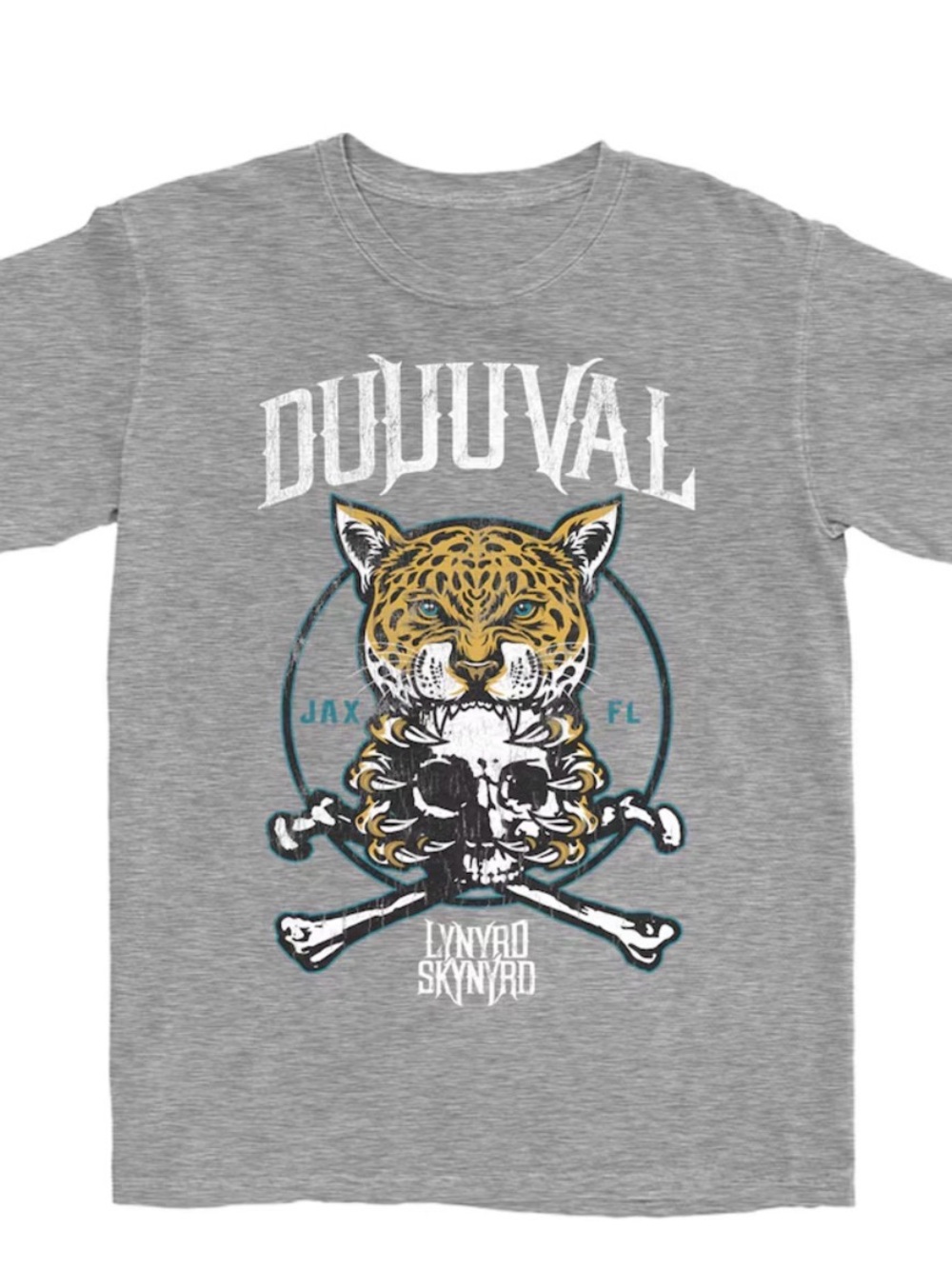 Lynyrd Skynyrd x Jacksonville Jaguars DUUVAL The Prey T-shirt L NWOT